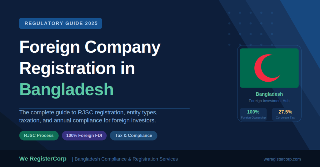 Foreign company registration in Bangladesh